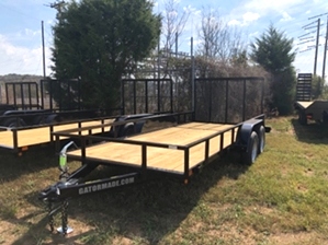 Utility Trailer Cheap 16ft  Utility Trailer Cheap 16ft. Dual axle with tall back gate 