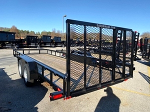 Utility Trailer 20ft By Gator Utility Trailer 20ft By Gator. 20ft landscape trailer with diamond tread fenders. 