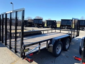 Utility Trailer With Side Gate 16ft