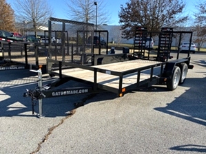 Utility Trailer With Side Gate 16ft 