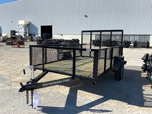Utility Trailer 6x10 With Mesh Sides 