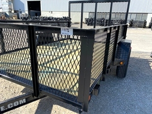 Utility Trailer 6x10 With Mesh Sides