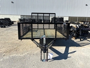 Utility Trailer 6x10 With Mesh Sides