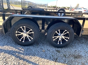 Utility Trailer With Mag Wheels