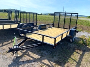 Utility Trailer 12ft Utility Trailer 12ft. 12ft utility Gatormade trailer with spring assist tail gate 