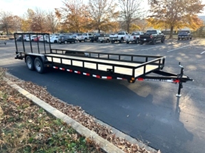 Utility Trailer 24ft For Sale Utility trailer 24ft 10,400GVWR Spring assist gate Brakes on all four wheels 